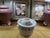 Beautiful vintage Louis Lourioux fireproof porcelain covered casserole dish from France, featuring the Le Faune (also...