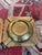 Pair of Vintage Etched Brass Ashtrays For Sale In New York - Image 6 of 9