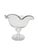 Postmodern Transparent Bowl on Stand, Poland, 1970s, in Very Good conditions. Designed 1970 to 1979