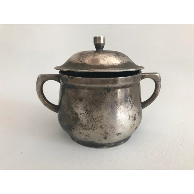 Antique Copper Sugar Bowl For Sale - Image 11 of 11