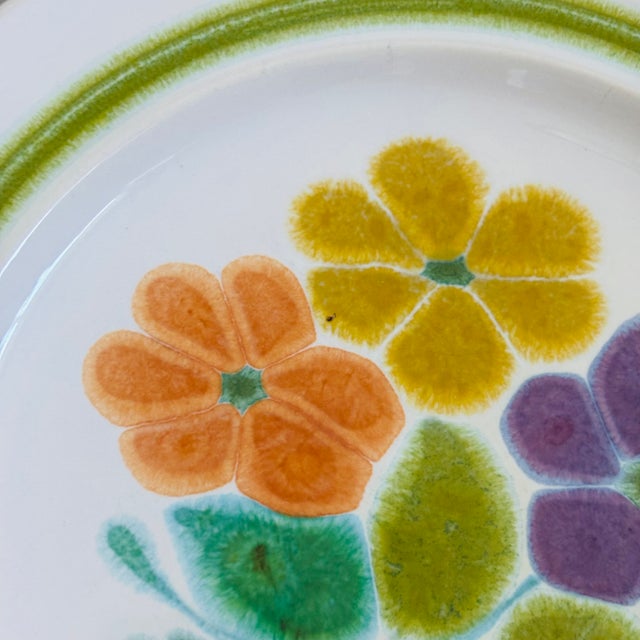 Franciscan Earthenware Floral Salad Plates - Set of 5 For Sale In San Francisco - Image 6 of 10