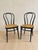 Wood Bentwood Chairs with Vienna Straw Seat by Thonet for Herbatschek, Poland, 1960s, Set of 2 For Sale - Image 7 of 7