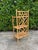 Vintage Fretwork Bamboo & Rattan Étagère For Sale - Image 10 of 12