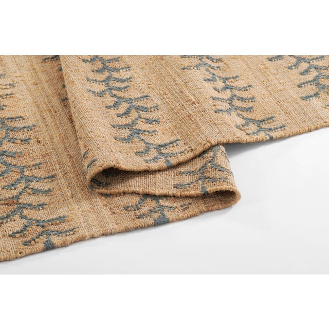 Erin Gates by Momeni Orchard Blue Vine Hand Woven Rug 10'X14' For Sale - Image 11 of 11