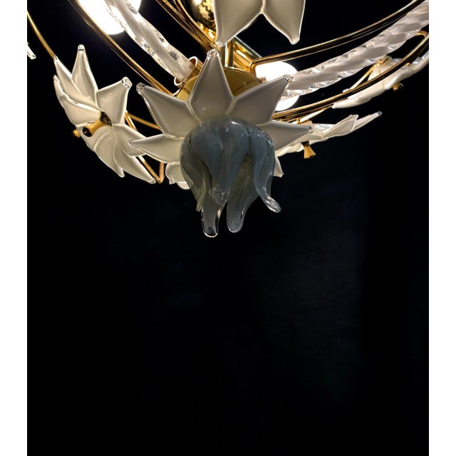 Murano Glass La Murrina Chandelier La Murrina, 1980s For Sale - Image 4 of 7