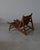 Brown 1950 Attributed to Borge Mogensen Hunting Chair for Frederica, Denmark For Sale - Image 8 of 13