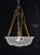 Art Deco French Croismare Glass Plafonnier with Silk Rope and Bronze Fittings, 1890s For Sale - Image 3 of 14
