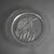 Transparent French Lalique Commemorative Crystal Plate Set 20th Century - 12 Pieces For Sale - Image 8 of 10
