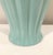 1980s 1980s Ribbed Turquoise Ceramic Table Lamp For Sale - Image 5 of 7
