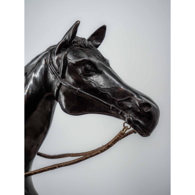 2000 - 2009 After Valton, Jockey on Horseback, Late 19th Century, Bronze For Sale - Image 5 of 9