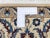 Vintage Nain Rug with Blue Central Medallion For Sale - Image 17 of 18