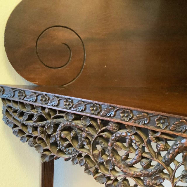 Mid 19th Century Antique Raj Period Corner Table For Sale - Image 6 of 12