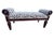 Late 20th Century Late 20th Century Lewis Mittman Neoclassical Regency Mahogany Bench With Leopard Upholstery For Sale - Image 5 of 17