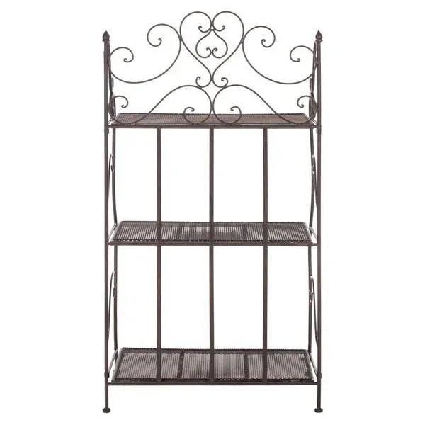 Outdoor Torus 3 Tier Shelf - Unearthed Rust For Sale In Philadelphia - Image 6 of 11