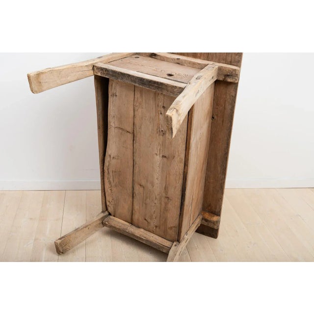 Brown Early 18th Century Swedish Hedna Table For Sale - Image 8 of 9