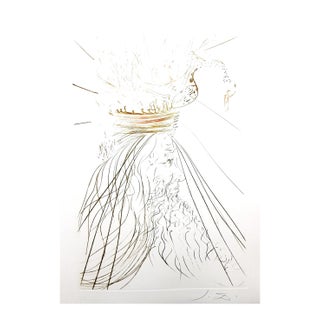 Salvador Dali - King Marc - Original Etching 1970 For Sale