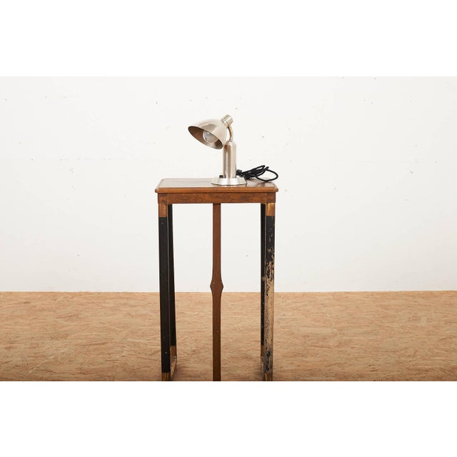 Bauhaus Type 5977 Table Lamp in Nickel-Plated Metal from Franta Anyž, 1932 For Sale - Image 3 of 11