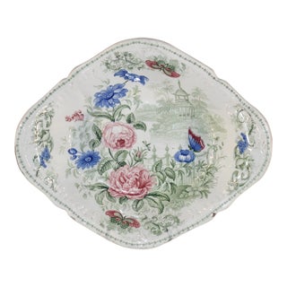 19th Century Shaped Serving Dish For Sale