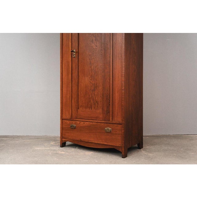 Art Nouveau Cabinet in Oak For Sale - Image 18 of 18