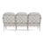 Brown Jordan Brown Jordan Calcutta Sofa, Dove frame with Fusion Dove fabric For Sale - Image 4 of 11