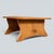 Contemporary Arts & Crafts Elm Coffee Table with Pegged Joinery For Sale - Image 3 of 10