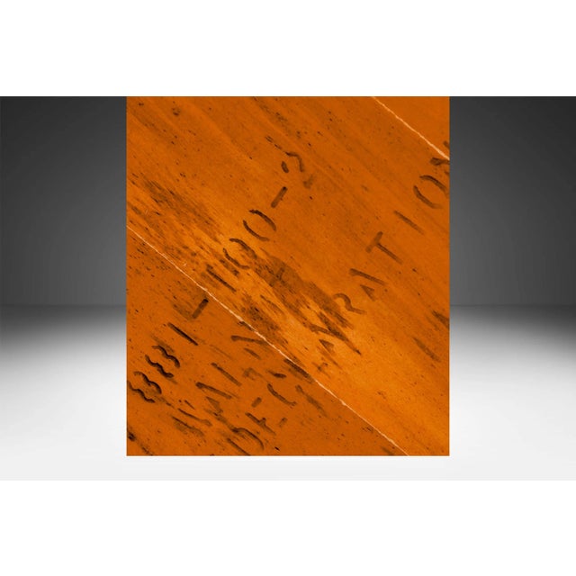 1960s MidCentury Walnut Desk Kipp Stewart for Drexel Declaration For Sale - Image 14 of 15