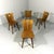 Brutalist Farmhouse Dining Chairs, 1950s, Set of 4 For Sale - Image 12 of 13