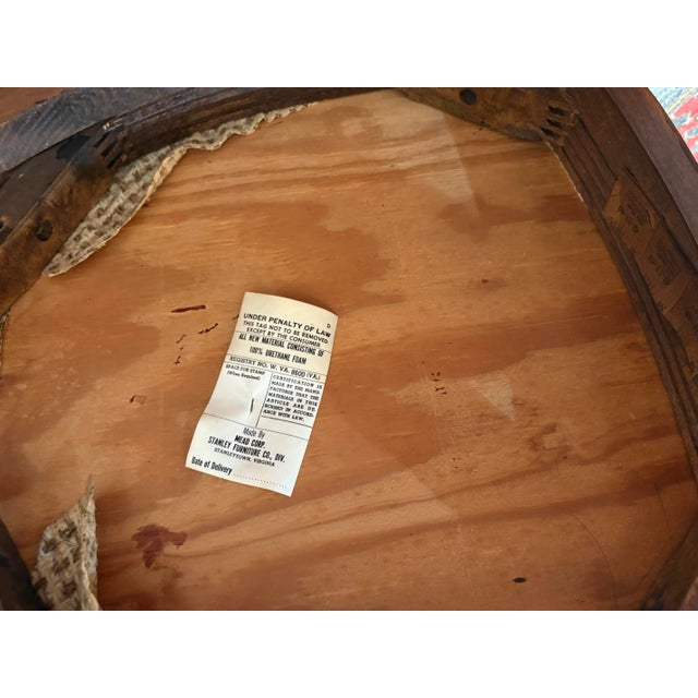 Mid-Century Stanley Furniture Company Cane Back Provincial Dining Chairs - A Set of Six For Sale - Image 12 of 12