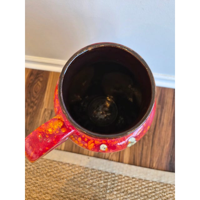 1970s 1970s Scheurich Keramik 'Fat Lava' Vase For Sale - Image 5 of 7