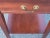 Traditional Mersman 7641 Two Tier Single Drawer Mahogany Side Table For Sale - Image 3 of 8