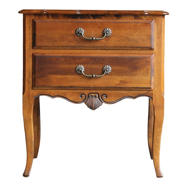 French Country Ethan Allen Nightstand Chairish