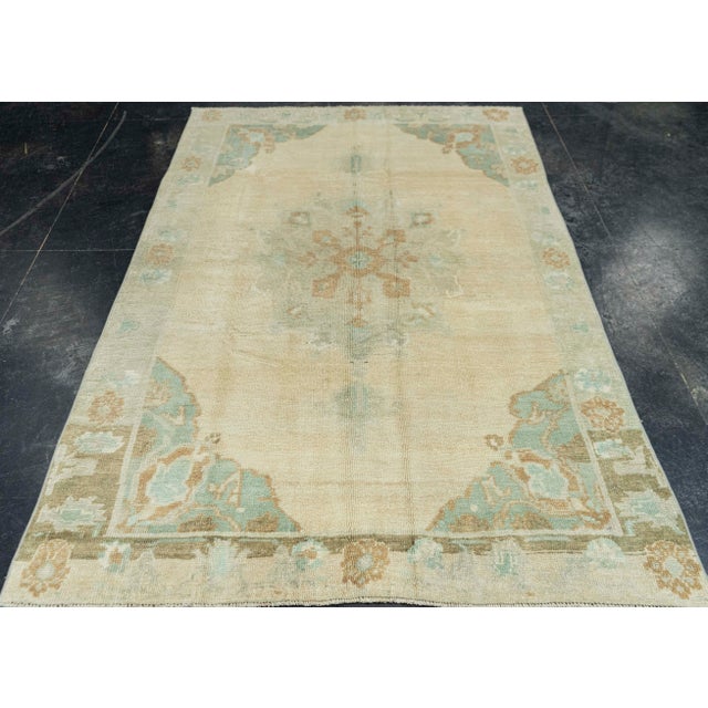 Turkish Vintage Rug 4'6" x 7' #21299 Explore a curated collection of hallway runners, wool rugs, and handmade masterpieces...