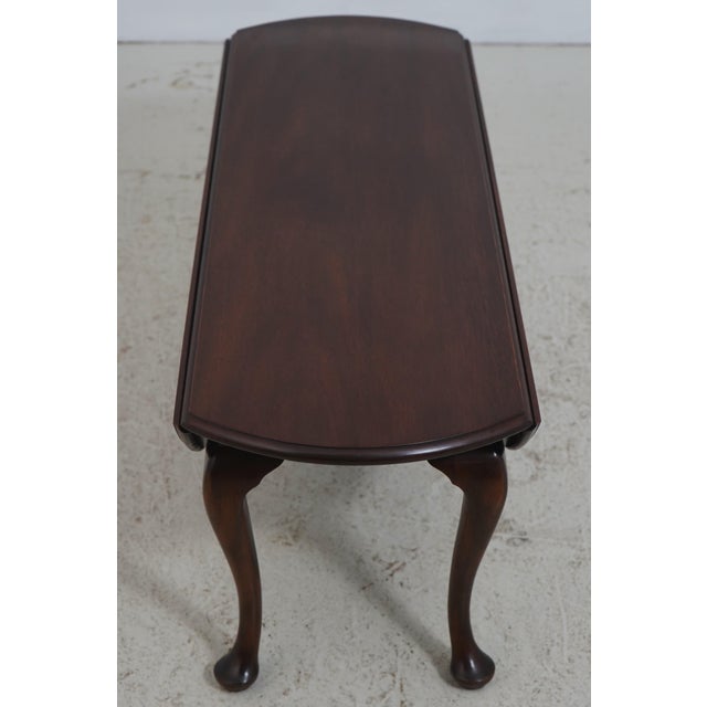 Age: Approx: 40 Years Old Details: High Quality Construction Queen Anne Legs & Pad Feet 18 C. Design Traditional Style...