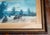 Wood 19th Century American Pastel Moonlit Nocturne Pastural Landscape With Haystacks For Sale - Image 7 of 16