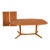 1970s Danish Mid-Century Teak Expandable Dining Table For Sale