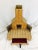 Antique Folk Burned Matchstick Lamp For Sale In Raleigh - Image 6 of 11