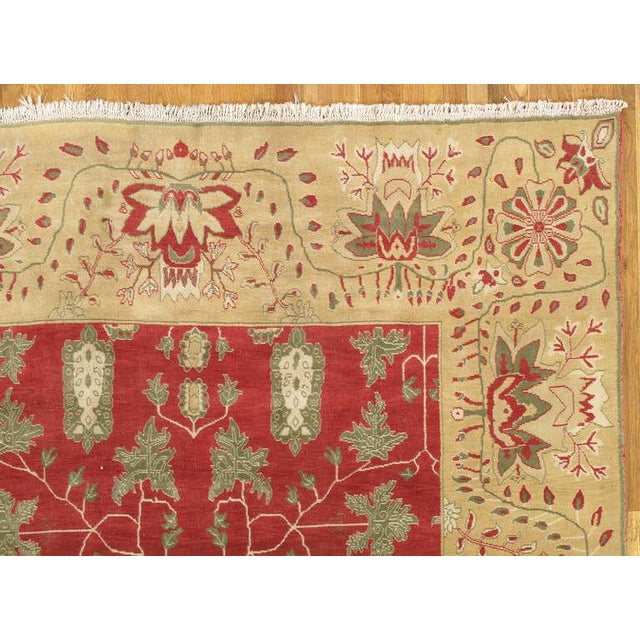 Early 20th Century Indian Agra Carpet For Sale - Image 9 of 18