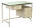 Vintage Writing Desk in Enamelled Metal and Laminate, Italy, 1960s For Sale
