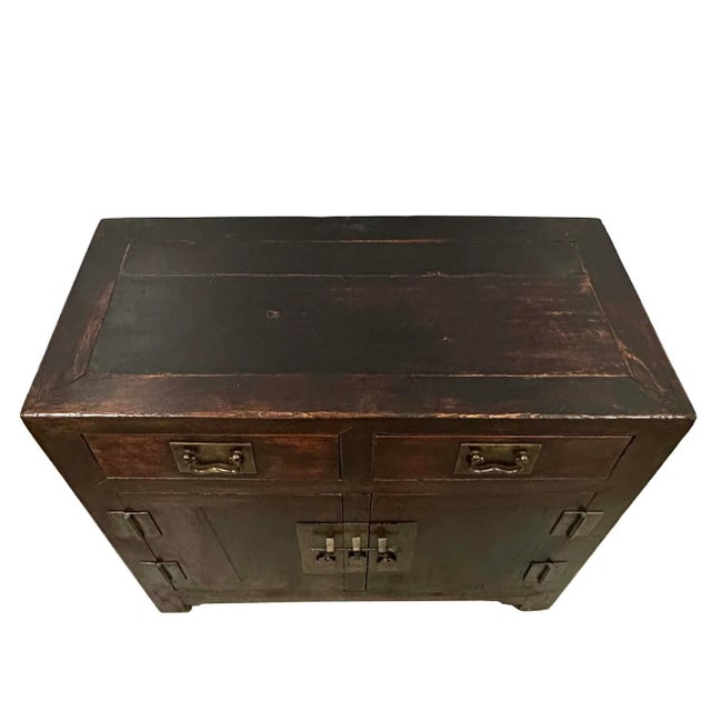 19th Century Antique Chinese Ming Style Cabinet/Sideboard For Sale In Los Angeles - Image 6 of 12