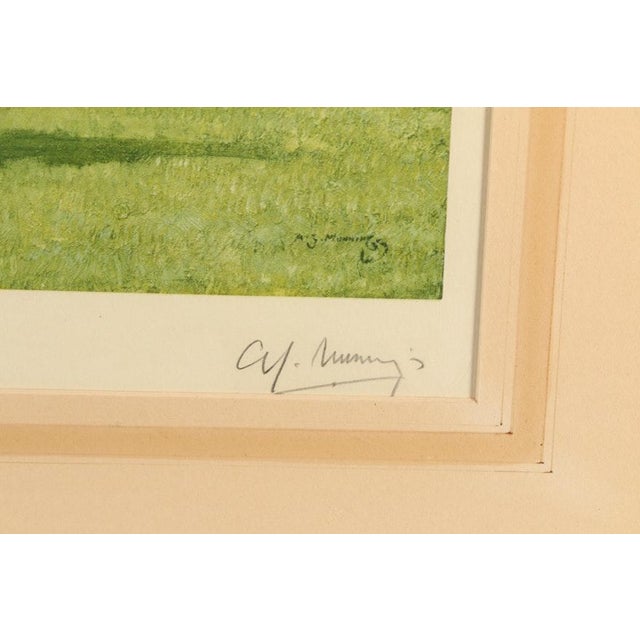 Sir Alfred James Munnings (England; 1878 – 1959) Solario Lithograph on paper Signed to lower right margin, Signed in plate...