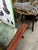 1970s Industrial Green Metal Vanity Stool For Sale - Image 4 of 6