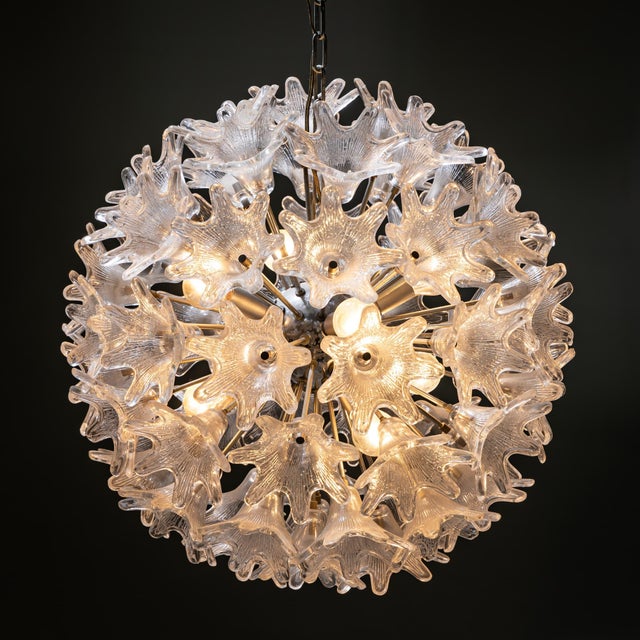 1960s Murano Glass Chandelier by Paolo Venini, Italy, 1960s For Sale - Image 5 of 11