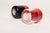 Guzzini Vintage Italian Post-Modern Red and Black Salt and Pepper Mill by Guzzini For Sale - Image 4 of 12
