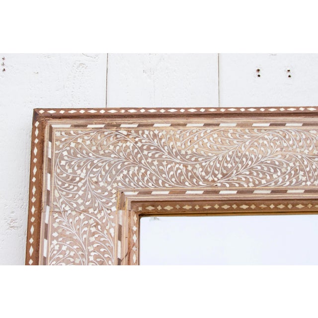 Fine British Colonial Inlay Mirror For Sale In Los Angeles - Image 6 of 11
