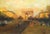 French Early 20th Century French Arc De Triomphe Oil Painting in Gilt Frame For Sale - Image 3 of 9