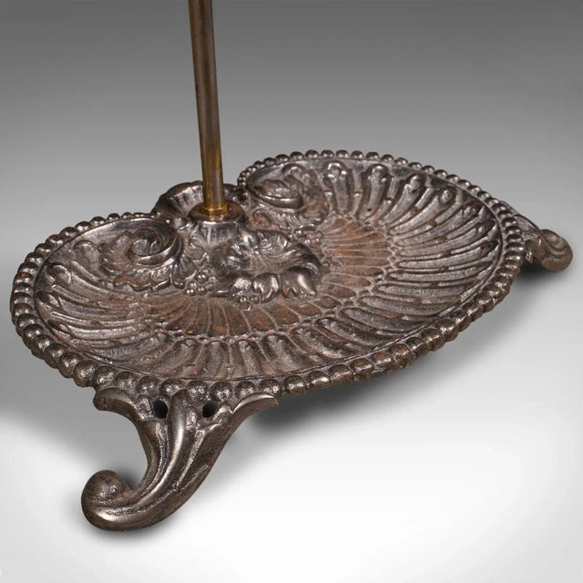 Gold 1900s Victorian Antique Art Nouveau Stick Stand, French, Hallway, Umbrella Rack For Sale - Image 8 of 11