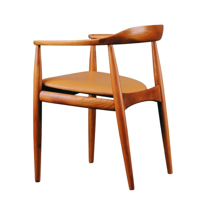 Mid-Century Modern Danish Armchair by Illum Wikkelso for Niels Eilersen, 1950s For Sale - Image 3 of 10