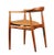 Mid-Century Modern Danish Armchair by Illum Wikkelso for Niels Eilersen, 1950s For Sale - Image 3 of 10
