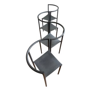 Wendy Wright Chairs by Philippe Starck for Disform, 1986, Set of 4 For Sale