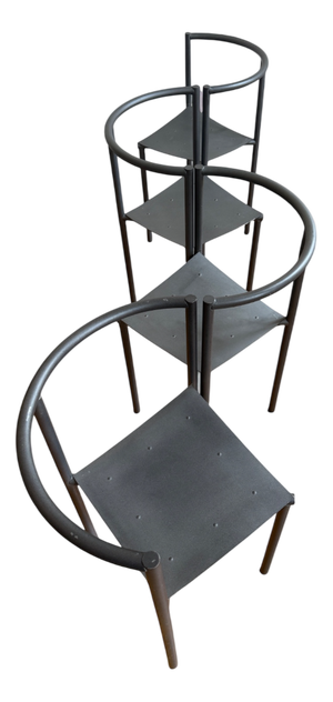 Wendy Wright Chairs by Philippe Starck for Disform, 1986, Set of 4